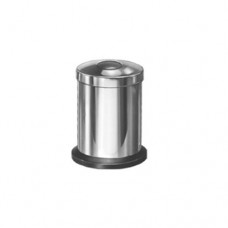 Methot Cotton Dispenser Without Lid Stainless Steel, Ø 50 x 75 mm